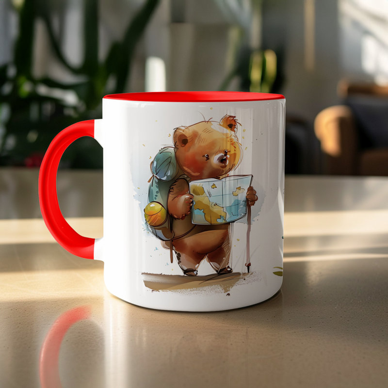 Bear 11oz Accent Coffee Mug
