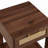 Rattan End table with drawer-2114365263