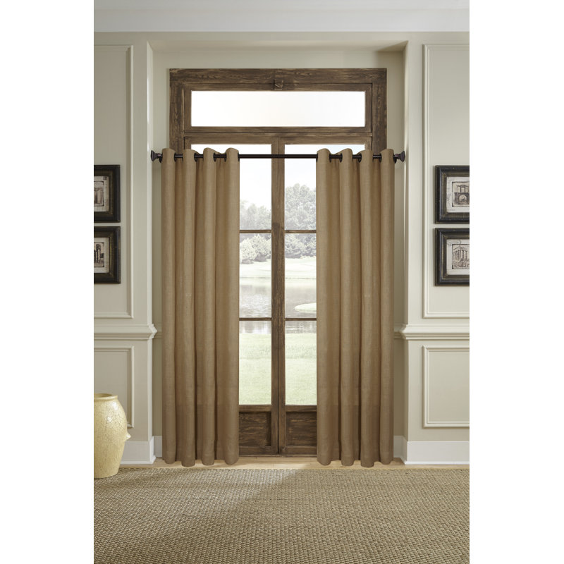 Mitchum Semi Sheer Curtain Single Panel, 54" W x 84" L