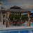 PURPLE LEAF 12' x 12' Aluminium Hardtop Gazebo with 48 Ft String Lights