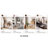Anita Aevah Solid Wood Vanity Desk with Flip Top Mirror & Lights, Small Makeup Vanity with Drawers, 3 Lighting Modes Adjustable Brightness, Vanity Table for Bedroom and Living Room-278587383-278587369