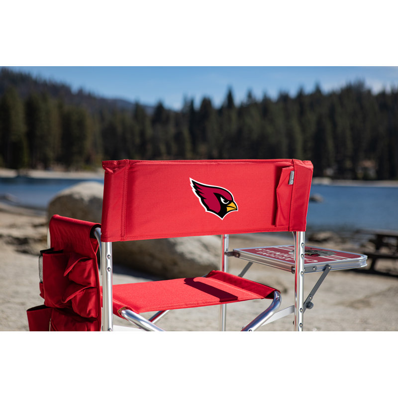 Folding Director Chair, Arizona Cardinals, Red
