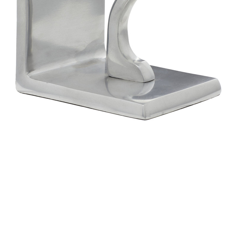 Ensemble de serre-livres en aluminium et aluminium