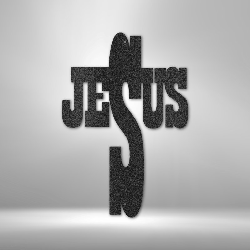 Décoration murale «Scripture Walls Jesus Cross», H 29,5 po x l 20 po x P 0,048 po
