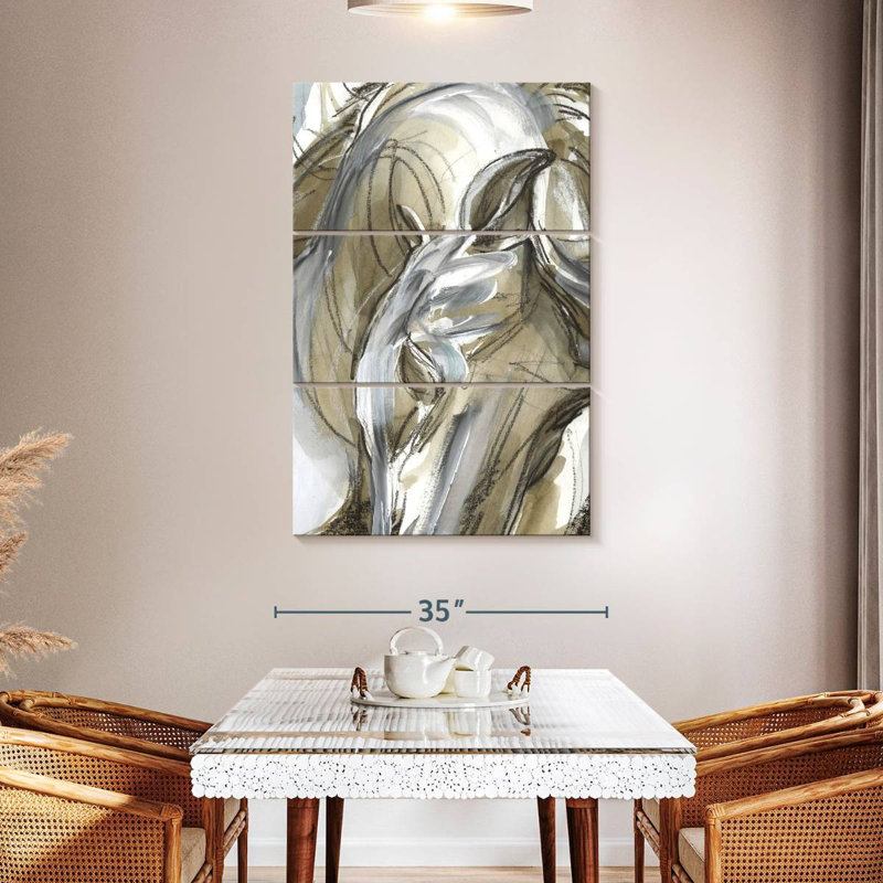 Avery Horse Abstraction I, H 50 po x l 32 po