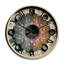 Horloge murale Raqwan Cymatics Mandala IV-1348632976