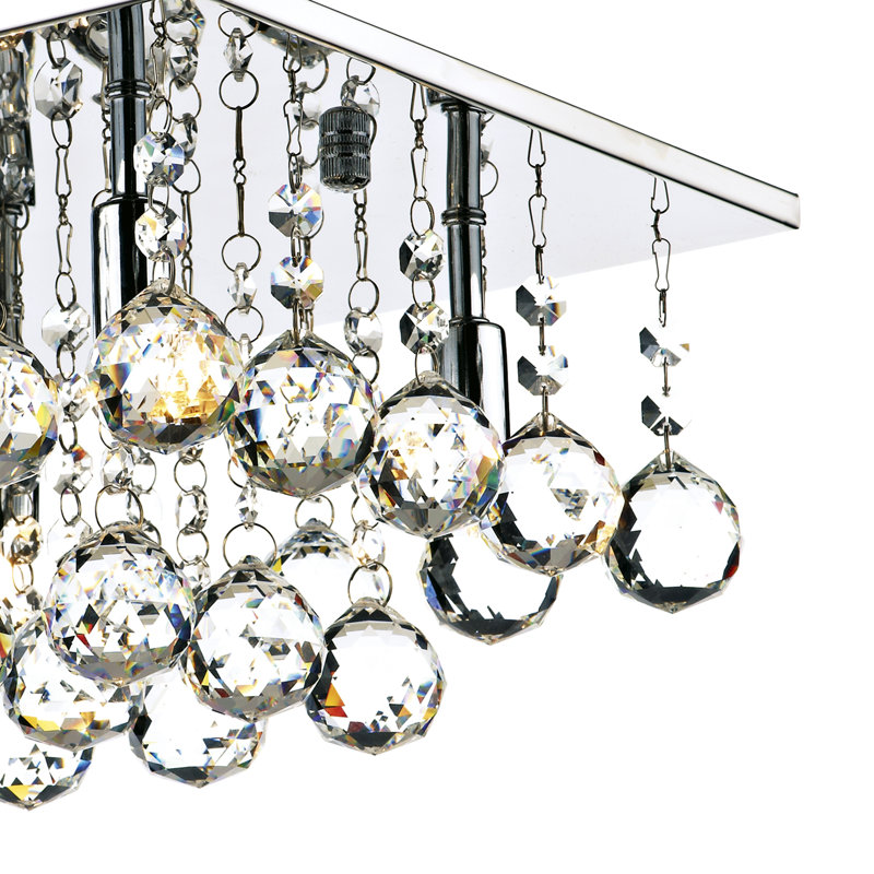 Flush Mount, Polished Chrome