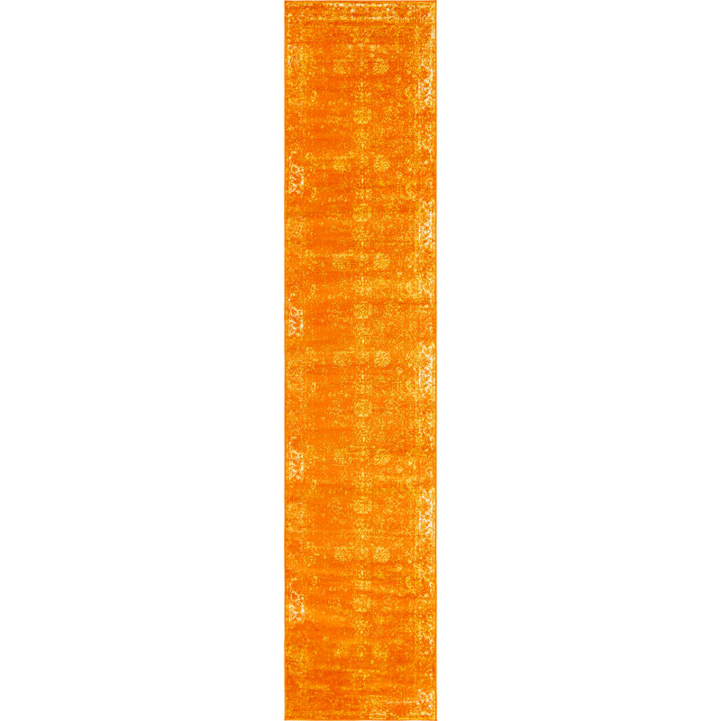 Floral Area Rug, Runner 99 x 500cm