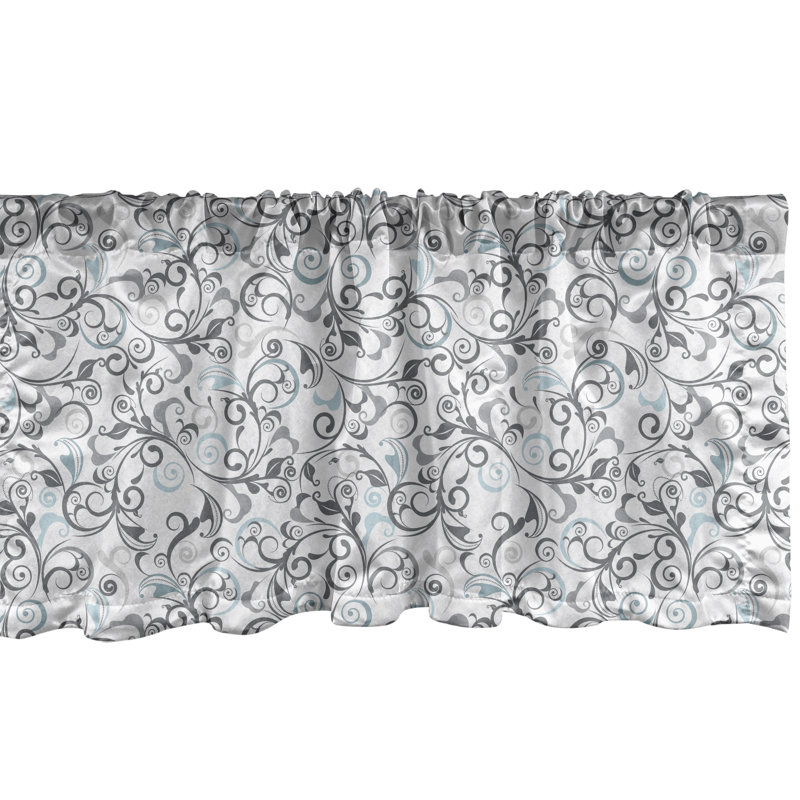 Ensemble de 2 cantonnières tropicales Ambesonne, L 54 po x L 12 po