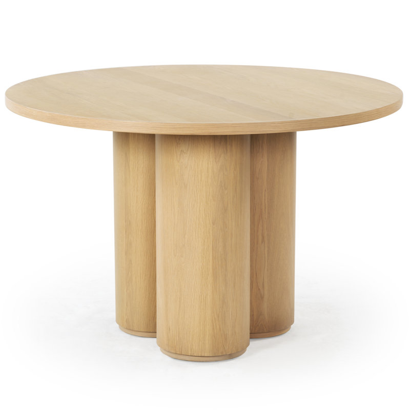 Kathalina Round Dining Table, Natural