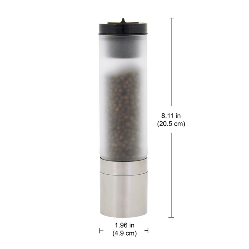 Moulin à borosilicate 2-en-1 Kamenstein