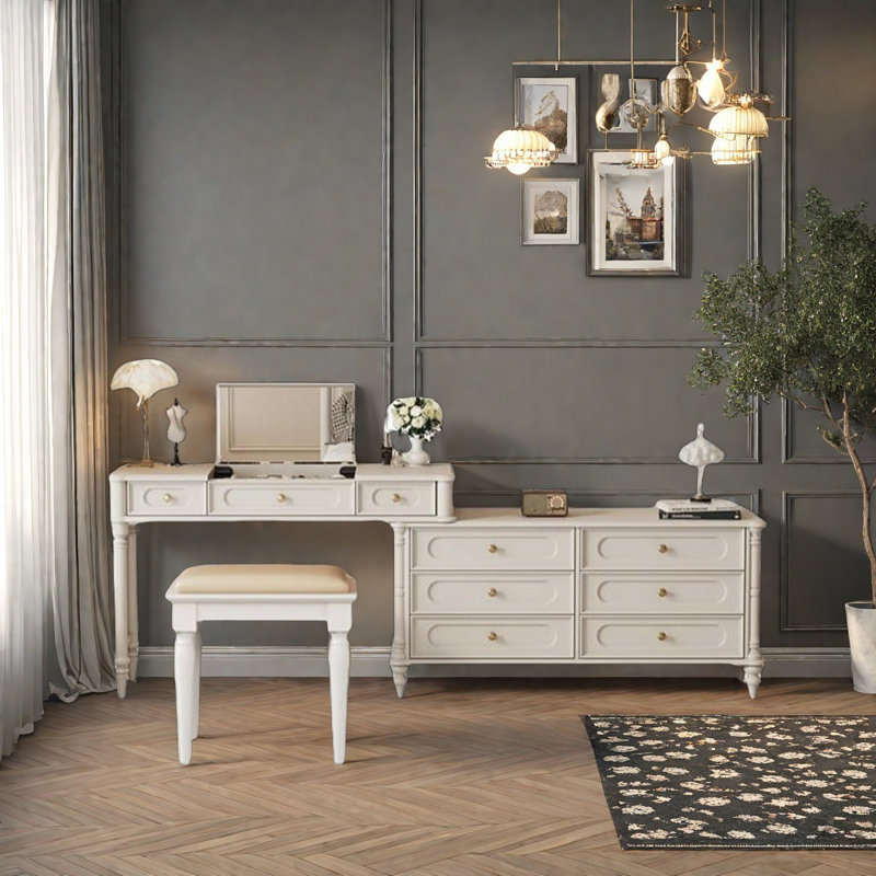 Classic Retro Practical Dresser