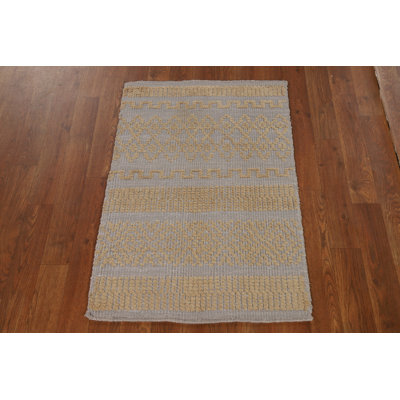 Moroccan Oriental Accent Rug 2x3