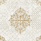 Lustre Metallic 3D Embossed Damask Wallpaper Roll