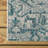 Truman Bohemian Medallion Textured Weave Teal/Gray Indoor/Outdoor Rug-831645324