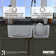 Karran Quartz 32'' X 19-1/2'' Double Bowl 60/40 Undermount Kitchen Sink Kit