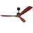 Nicola 60" 3 - Blade Standard Ceiling Fan with Remote Control-722776576