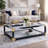 Sizemore Glass Top Coffee Table