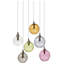 6 - Light Natural Cluster Pendant