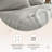 Whisper Organic Certified Organic King Flat Sheet Only - 100% Organic Cotton Sheets With Luxurious Soft And Breathable 300 Thread Count Sateen Weave Finish - Gots & Fairtrade Certified (King, Pewter)-117442425-117442426