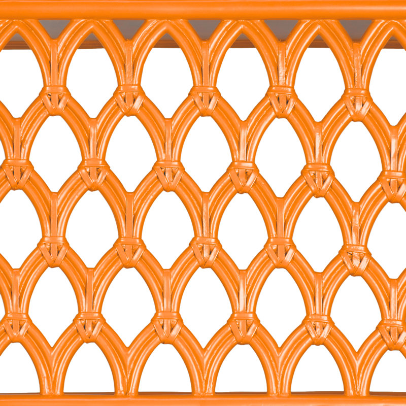 Casablanca Bookcase, Citrus Orange