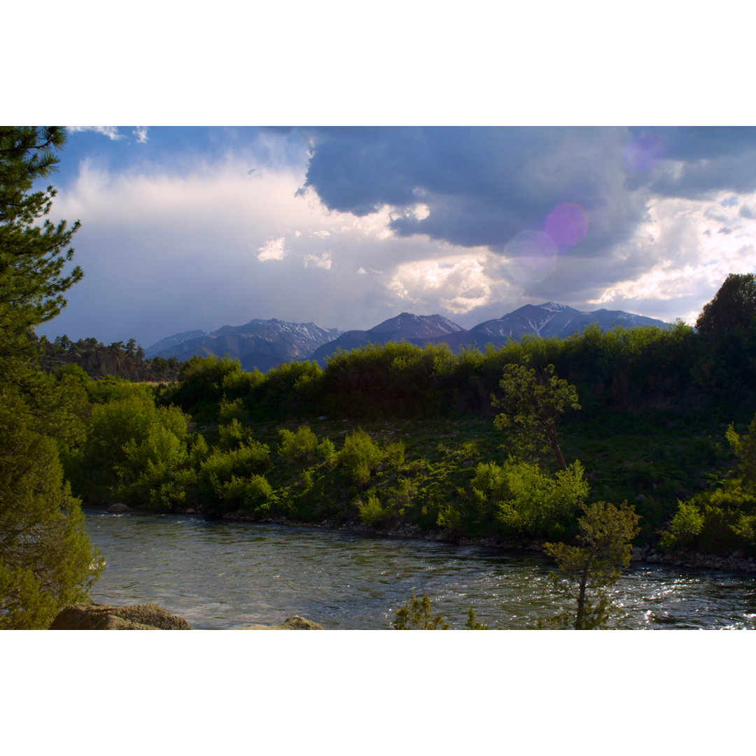 Arkansas River Scene - Foto auf Leinwand