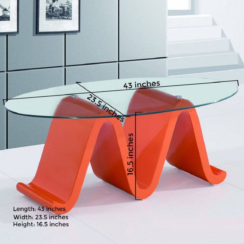 Gumm Glass Top Coffee Table