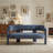 Upholstered Barrel Backrest Loveseat Sofa-734679167
