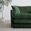 Causeuse contemporaine, canapé, canapé rembourré de grande taille avec 4 coussins-1939391912