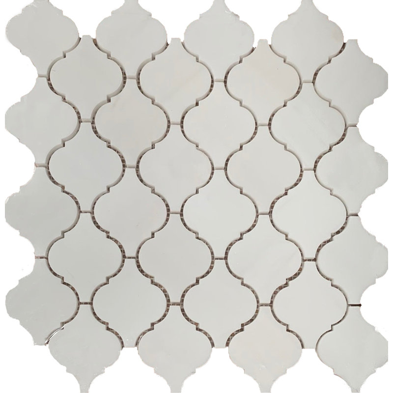 Marble Arabesque Mosaic Wall & Floor Tile