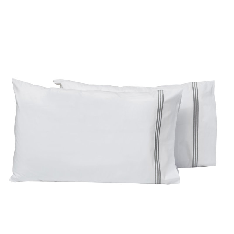 Platinum Pillow Case, Silver Moon, Standard