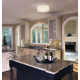 Murphie Single Light Polyester LED Flush Mount