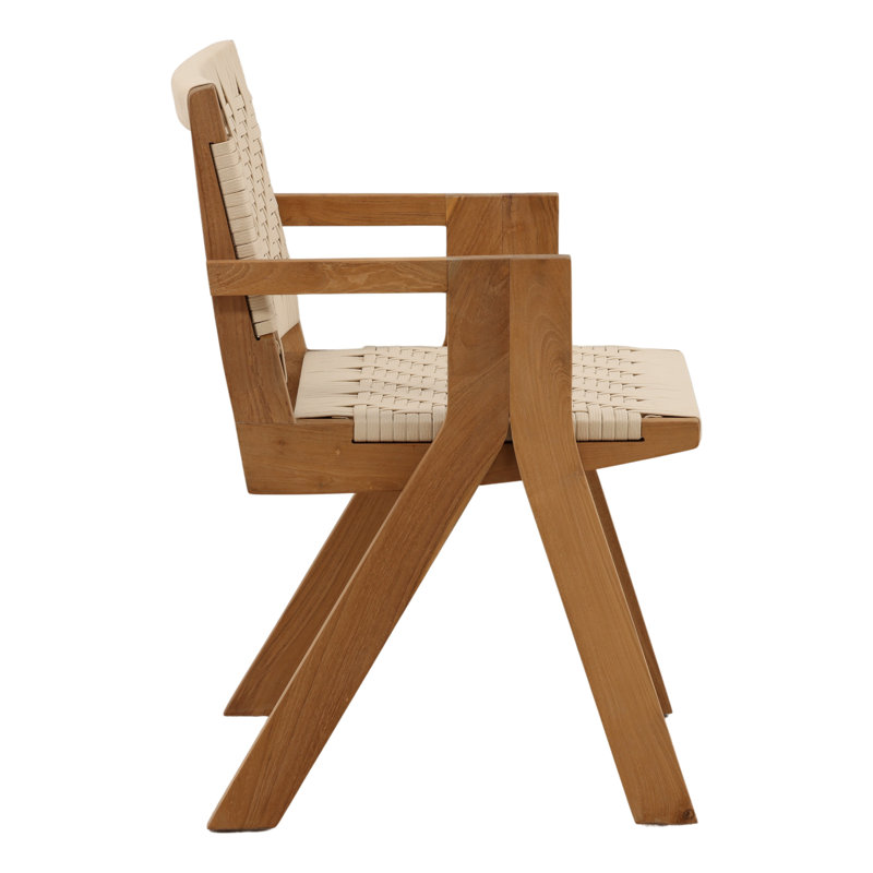 Mesa Outdoor Dining Chair Cream