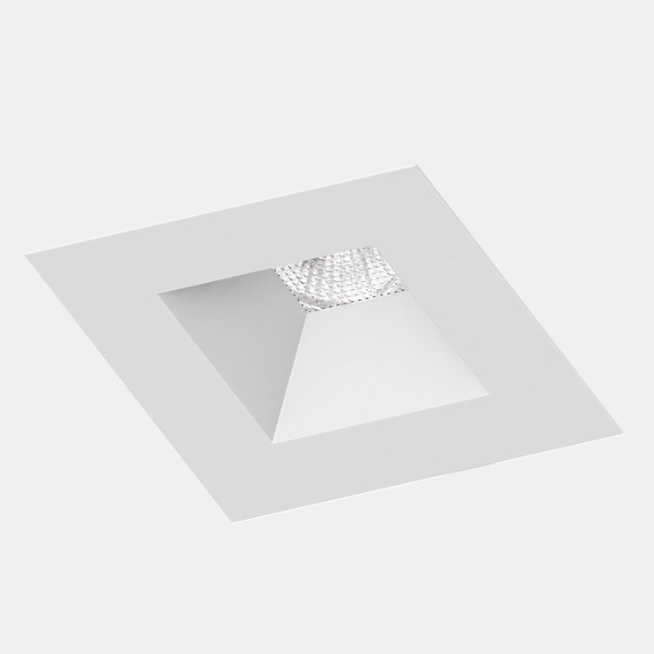 Ensemble d'éclairage DEL rétroéclairé 5,25 po Aether Remodel 5,25 po Aether, Blanc