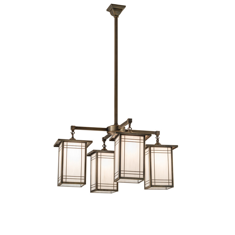 Hyde Park Wright 4 Light Chandelier