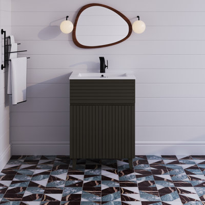 Meuble-lavabo 24 po Bernay