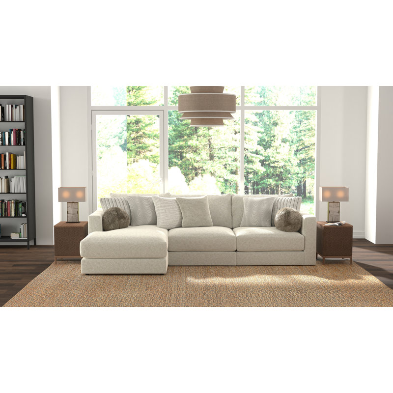 Canapé modulaire Ritzy, Orienté à gauche (vu de face), H 39 po x l 131 po x P 72 po