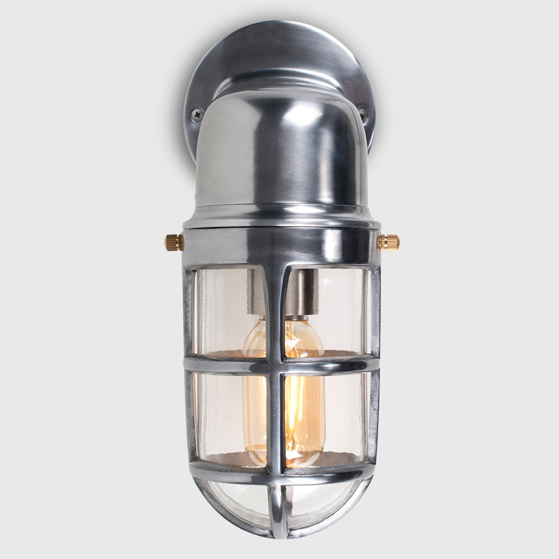 Harden Outdoor Wall Lantern, Aluminium, Yes