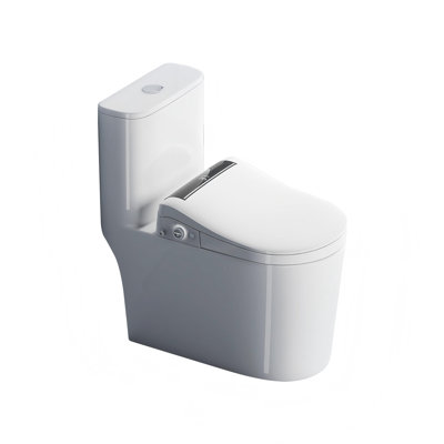 Toilette semi-intelligente 12 po avec réservoir d'eau 12 po