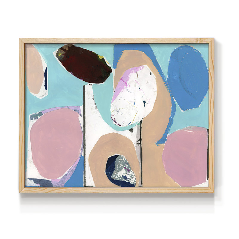 Colour Trend II -Framed Print - Restickable, 8" H x 10" W, Natural