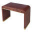 Bureau de coiffeuse classique 3 en 1 avec miroir rabattable Classic - 2 tiroirs et espace de rangement intégré-1650339946