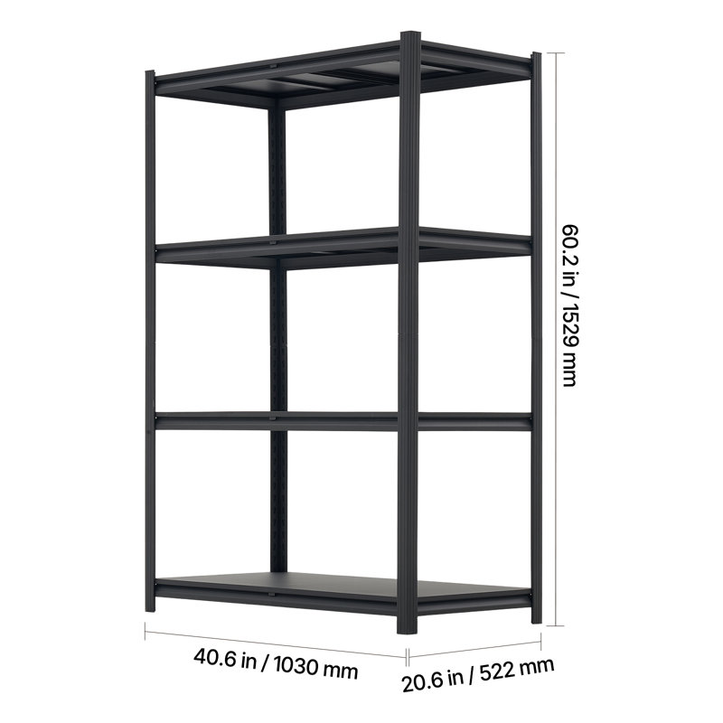 103 cm W Steel Shelving Unit