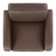 Batavia Faux Leather Club Chair