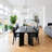 70.86" W Rectangular Solid Wood Dining Table-502748122