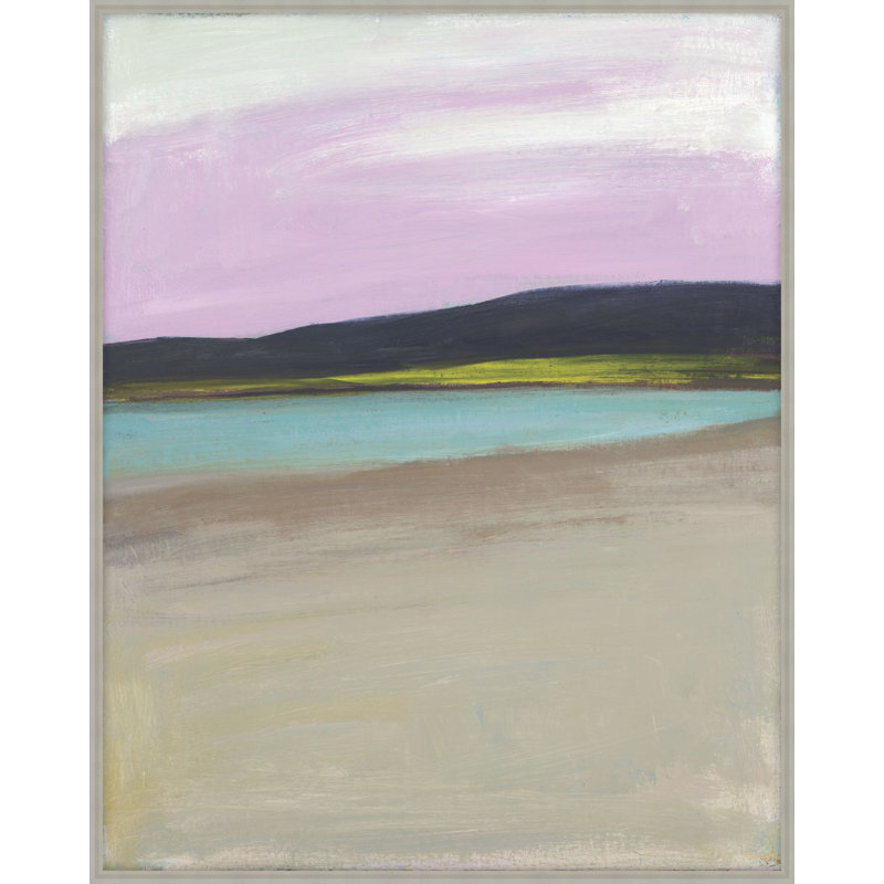 Heathered Horizon Hue 1 Print, 33.16" H x 26.16" W
