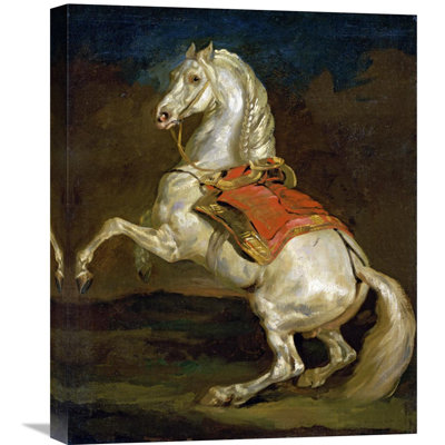 " Rearing Horse (Cheval Cabre) " by Theodore Gericault