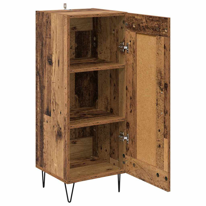 34.5cm Sideboard, Old Wood