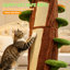 Grand arbre à chat, arbre à chat à plusieurs trous avec perchoirs à gratter en sisal, grand arbre à chat à thème nature pour chatons et toutes les races de chat