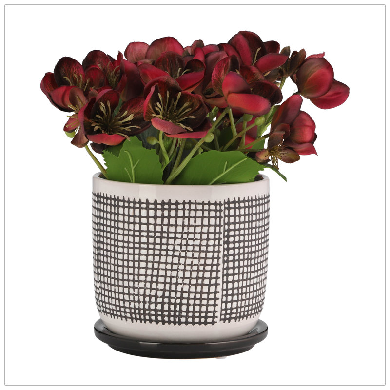 PLATEAU DE CONCEPTION EN MAILLE 6 "AVEC SAUCER, GRIS