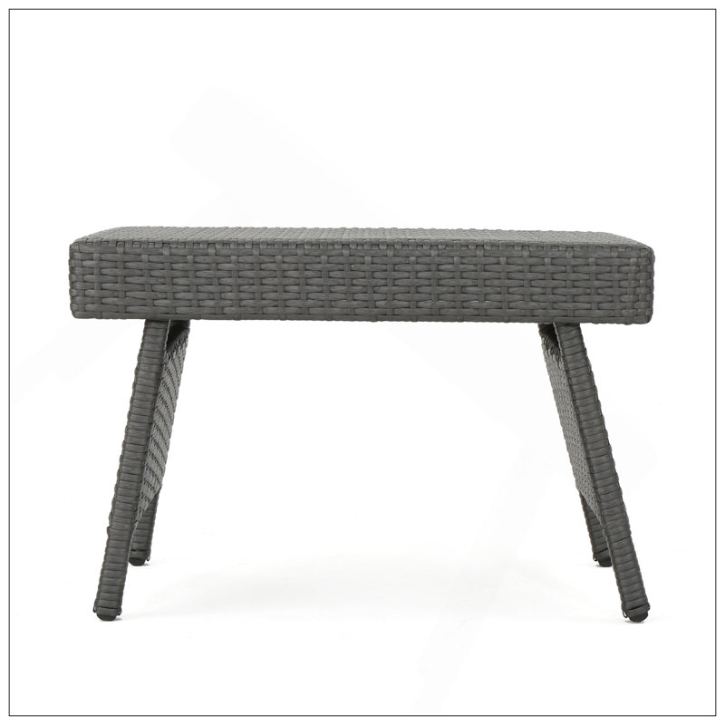 SALEM PE WICKER SNACK TABLE